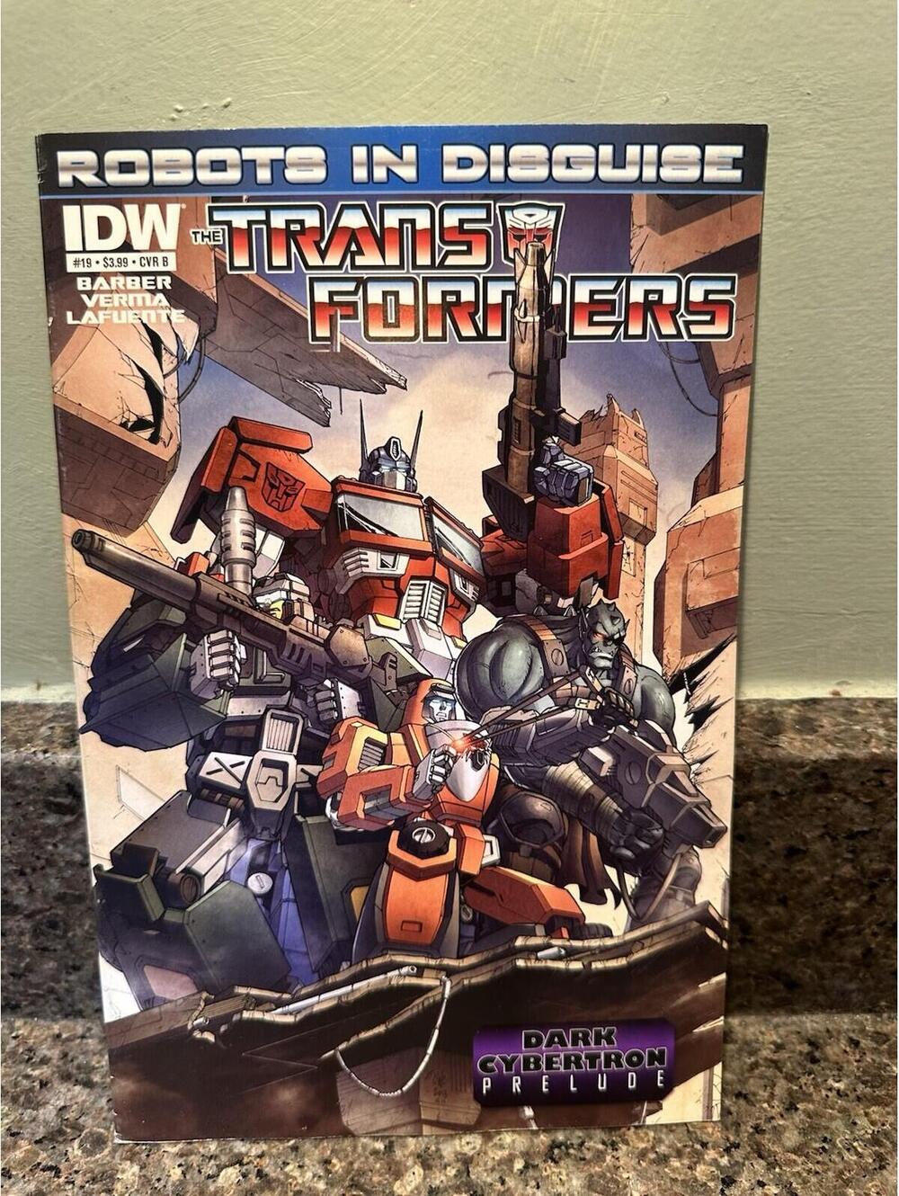 Transformers Robots in Disguise #19 Cover B IDW 2013 Autobots Comics Decepticons